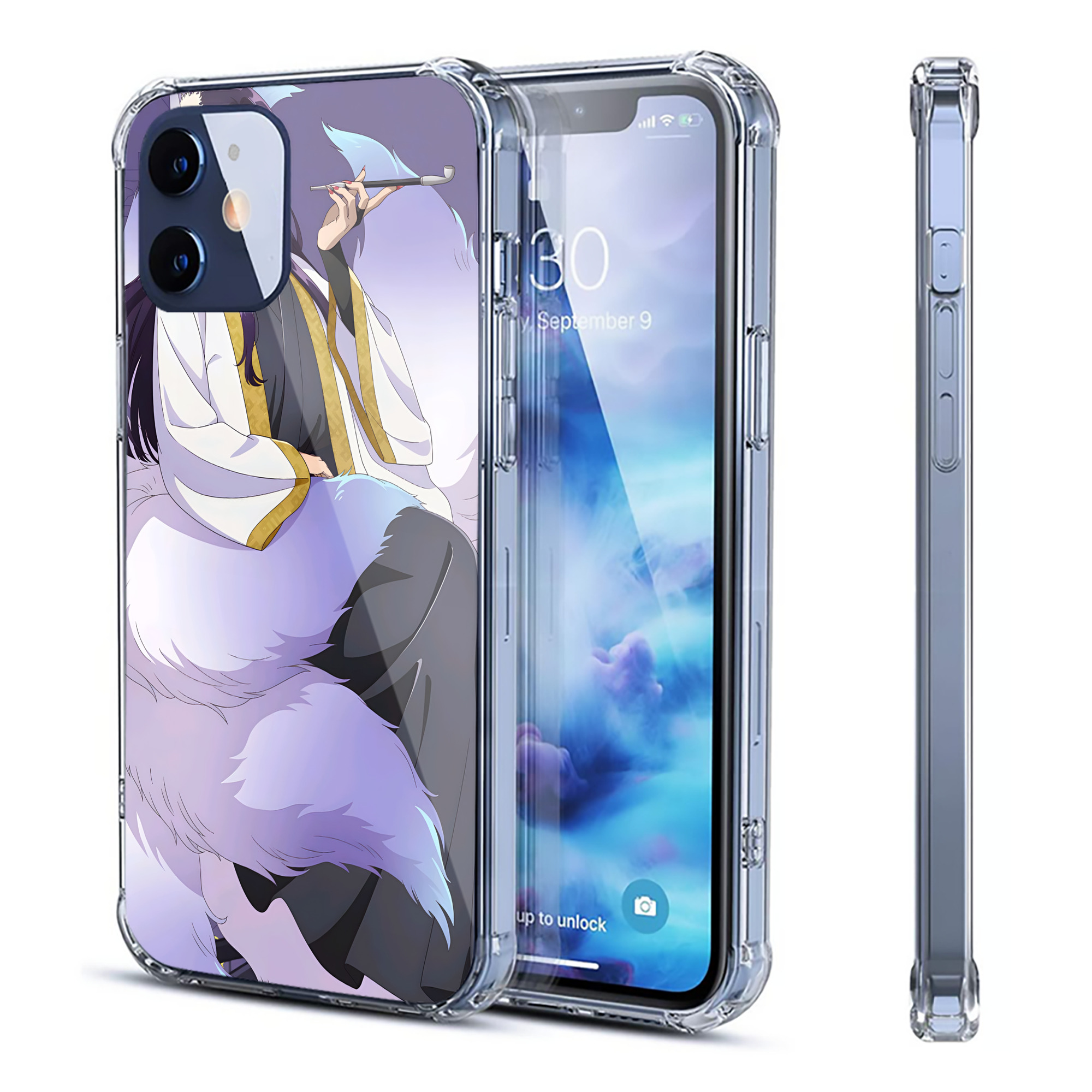 （画像用） 薬屋のひとりごと The Apothecary Diaries 【iPhone 12シリーズ対応】透明スマホケース（クリアソフトケース）